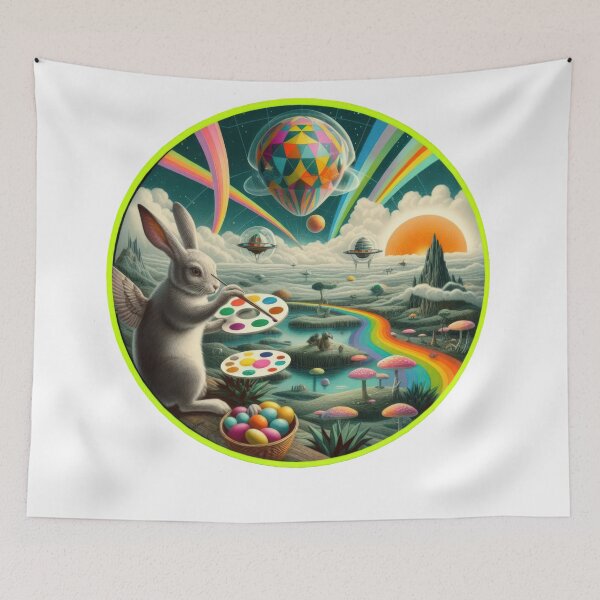 Item preview, surreal easter eggs  Easter Funny animals  designed and sold by Expressions-Sel.
