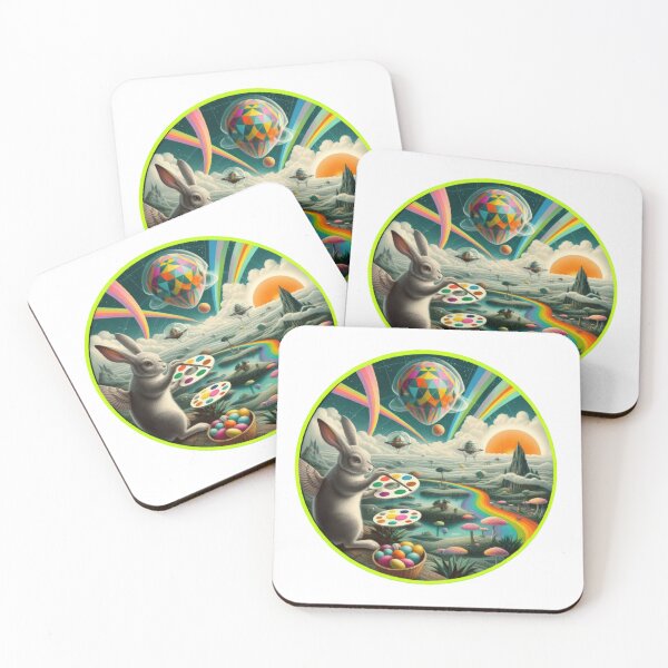 Item preview, surreal easter eggs  Easter Funny animals  designed and sold by Expressions-Sel.