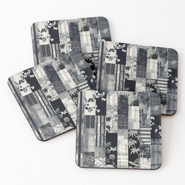 Item preview, Edo Fusion - Monochromatic Japanese Pattern designed and sold by CrossXLine.