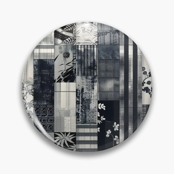 Item preview, Edo Fusion - Monochromatic Japanese Pattern designed and sold by CrossXLine.