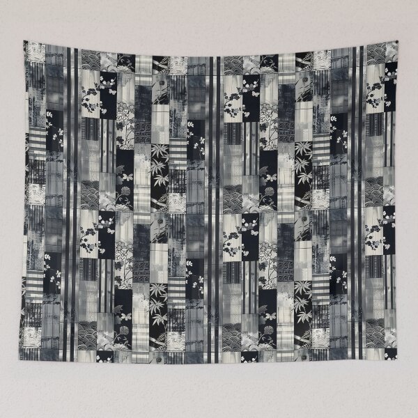 Item preview, Edo Fusion - Monochromatic Japanese Pattern designed and sold by CrossXLine.