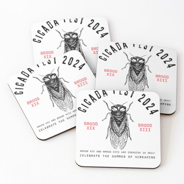 Item preview, Cicada Fest 2024 Brood XIX and XIII Emergence Celebrate The Summer of Screaming designed and sold by Artisticlions-A.