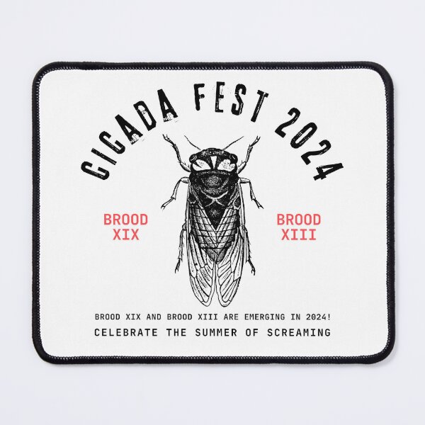 Item preview, Cicada Fest 2024 Brood XIX and XIII Emergence Celebrate The Summer of Screaming designed and sold by Artisticlions-A.