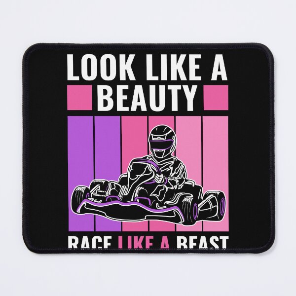 Item preview, Womens Look Like a Beauty Race Like a Beast Go Kart Racing designed and sold by BlueBerry-Pengu.