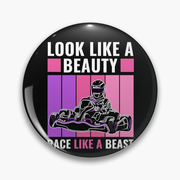 Item preview, Womens Look Like a Beauty Race Like a Beast Go Kart Racing designed and sold by BlueBerry-Pengu.