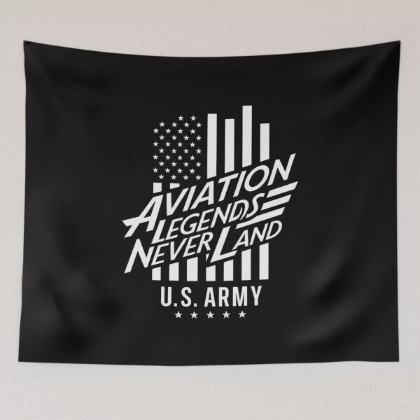 Item preview, Aviation Legends Never Land - U.S. Army Veterans Day T-Shirt designed and sold by HOMEDESIGNPRINT.