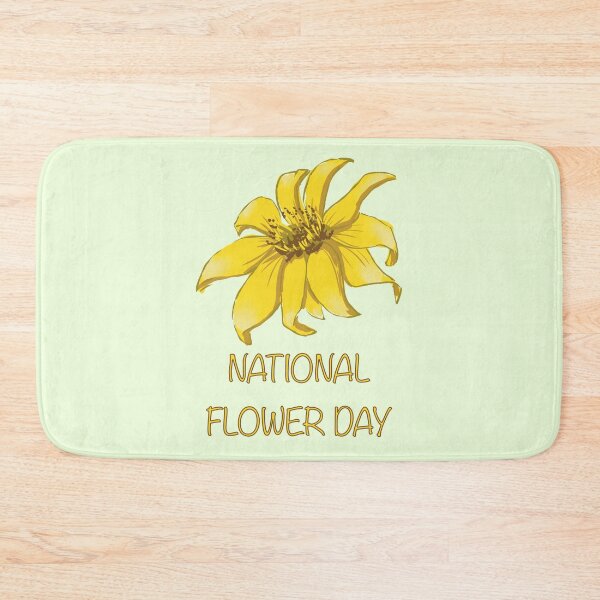 Item preview, National Flower Day Holiday  designed and sold by Fransyn.