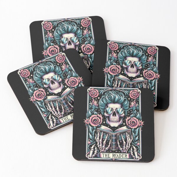 Item preview, The Reader Funny Skeleton Tarot Card Parody designed and sold by Margival.