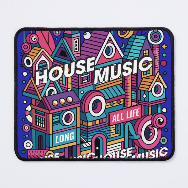 Item preview, House Music - All Life Long designed and sold by TipTop GFX.
