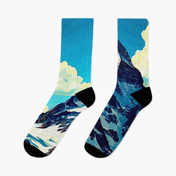 Item preview,  Matterhorn Alps Mountain Switzerland Travel and Tourism Advertising Print designed and sold by posterbobs.
