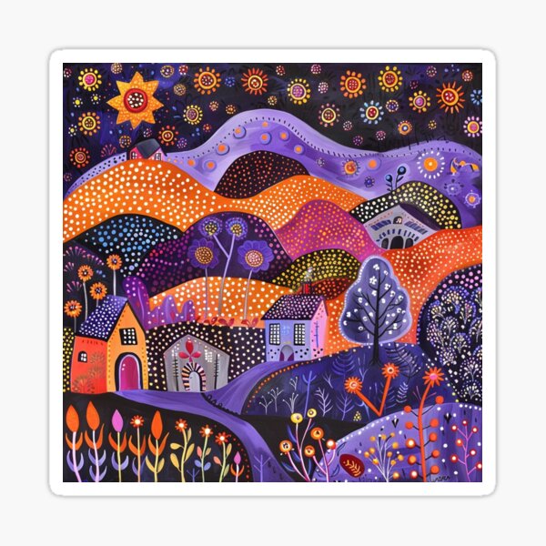 Item preview, Nuit violette designed and sold by Neika Shimm Designs.