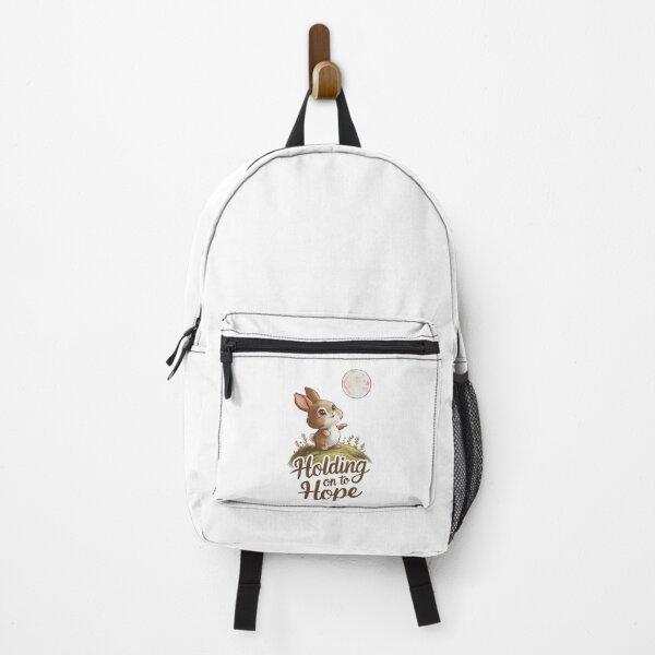 Item preview, Holding onto Hope, Bunny Standing on a Grassy Hill Art designed and sold by Faithloveshop.