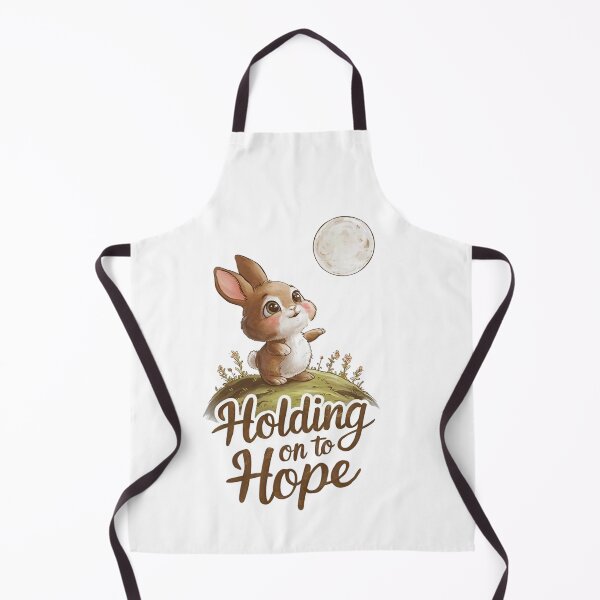 Item preview, Holding onto Hope, Bunny Standing on a Grassy Hill Art designed and sold by Faithloveshop.