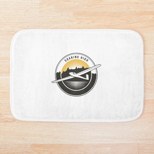 Item preview, SOARING HIGH Glider Pilot Sailplane Biplane aerial floating soaring designed and sold by These_Prints.