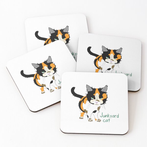 Item preview, Junkyard Cat designed and sold by verlnelson.