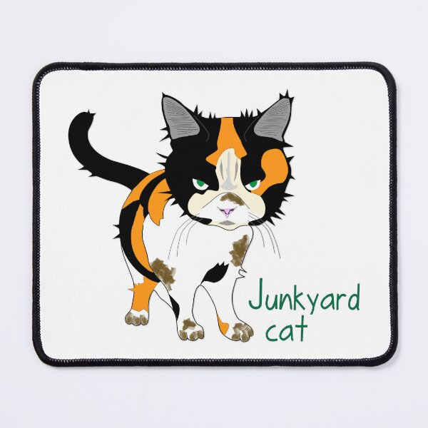 Item preview, Junkyard Cat designed and sold by verlnelson.