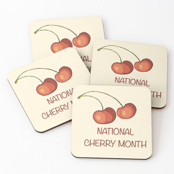 Item preview, National Cherry Month Holiday designed and sold by Fransyn.