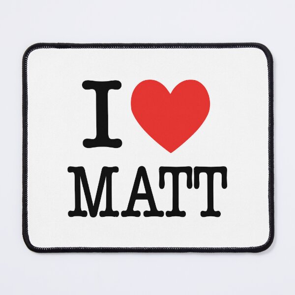 Item preview, I Love Matt - Matt Edmondson - Heart designed and sold by RLYGR8.