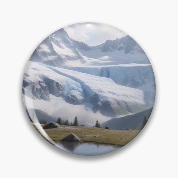 Item preview, Fantasy Art of Snowy Mountains designed and sold by fungus50.