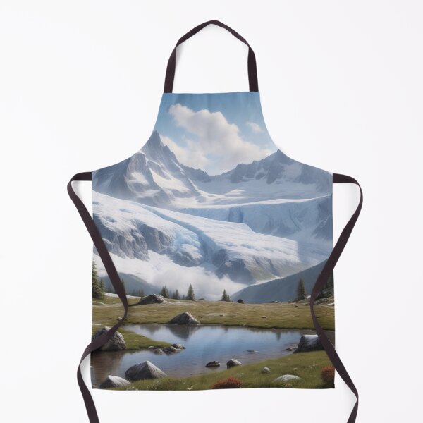 Item preview, Fantasy Art of Snowy Mountains designed and sold by fungus50.
