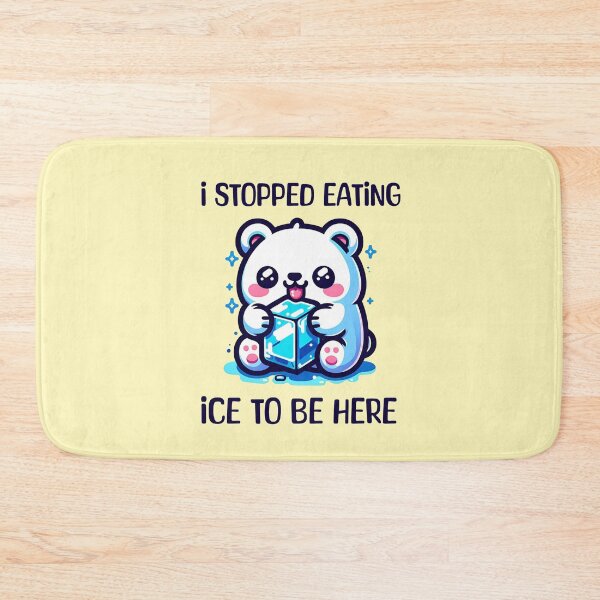 Item preview, I EAT ICE AND I KNOW THINGS ICE BEAR designed and sold by PRINYOS.
