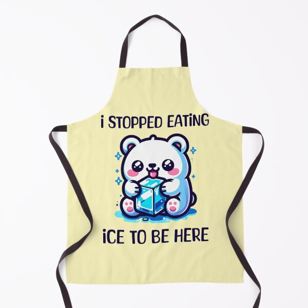 Item preview, I EAT ICE AND I KNOW THINGS ICE BEAR designed and sold by PRINYOS.