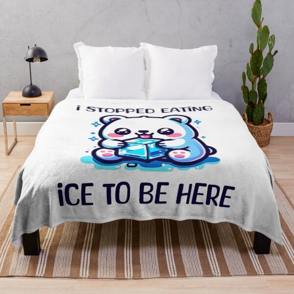 Item preview, I EAT ICE AND I KNOW THINGS ICE BEAR designed and sold by PRINYOS.
