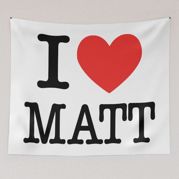 Item preview, I Love Matt - Matt Edmondson - Heart designed and sold by RLYGR8.