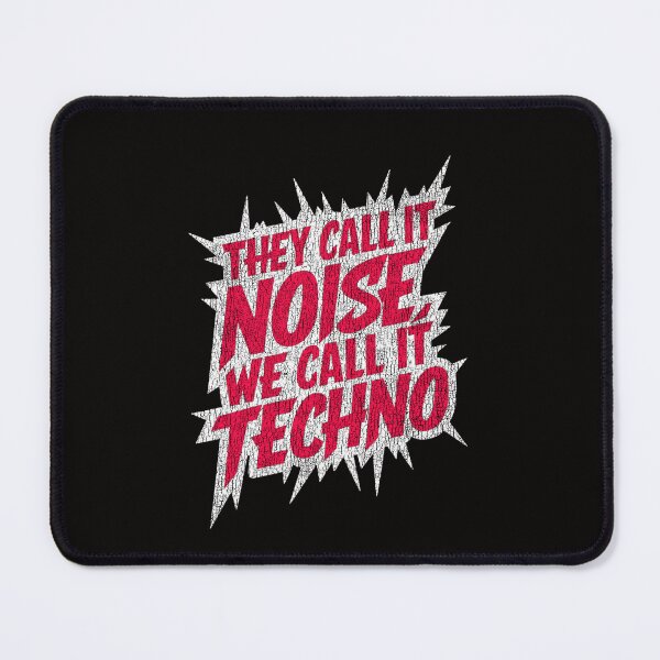 Item preview, They call it noise, we call it Techno. Vintage distressed Electronic Music Djs gift. designed and sold by paulo silveira.