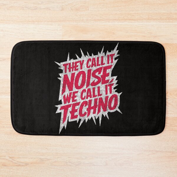 Item preview, They call it noise, we call it Techno. Vintage distressed Electronic Music Djs gift. designed and sold by paulo silveira.