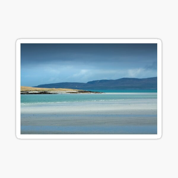 Item preview, Clachan Sands Shades of Blue North Uist Scotland designed and sold by PhotosEcosse.