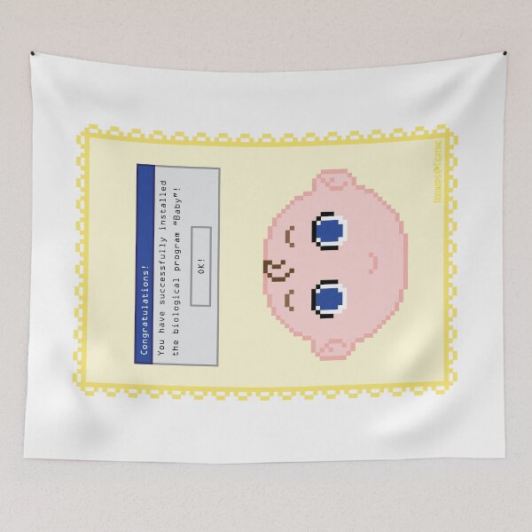 Item preview, Birth.exe yellow designed and sold by RollmopsFight.