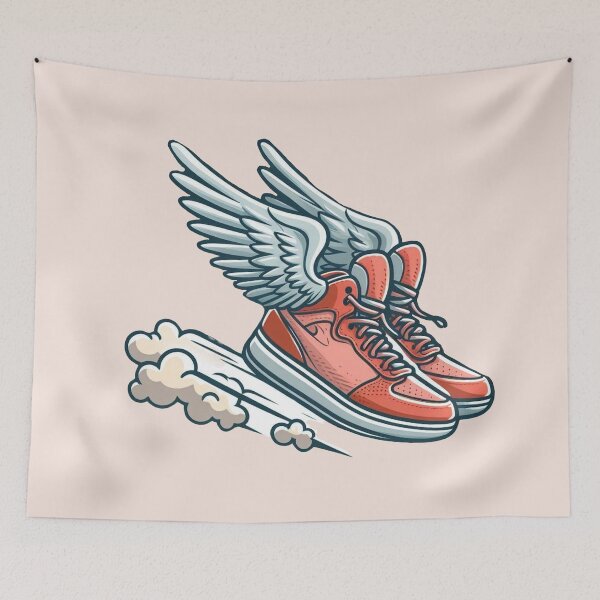Item preview, Winged Shoes designed and sold by Myra365Art.