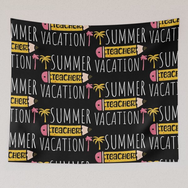Item preview, Teacher Summer Vacation Palm Trees designed and sold by Evolved-LovinIt.