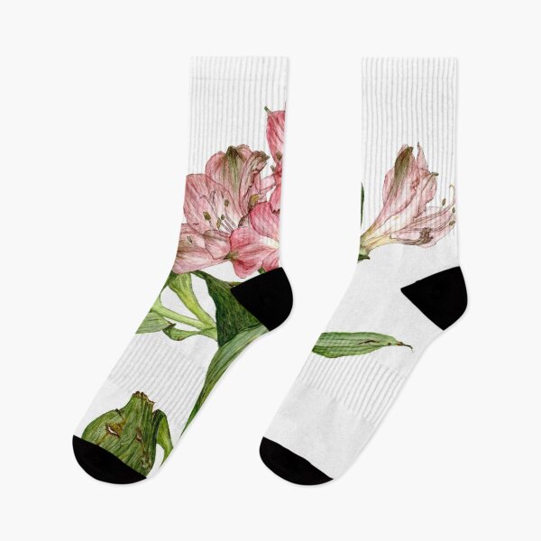 Item preview, Pink Alstroemeria Watercolour designed and sold by khookham.