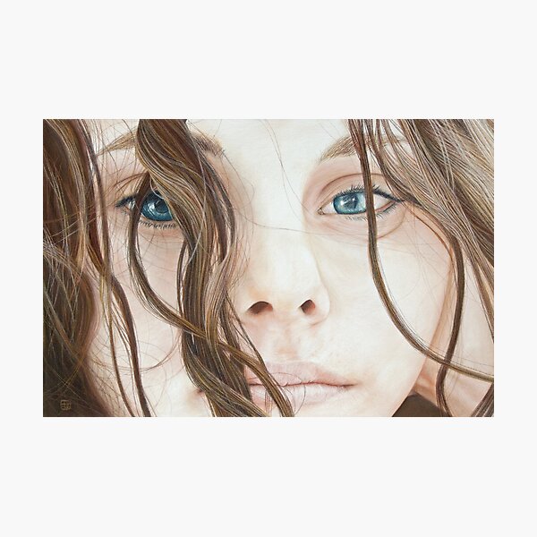 Item preview, Portrait of Sarah designed and sold by modernlifeform.