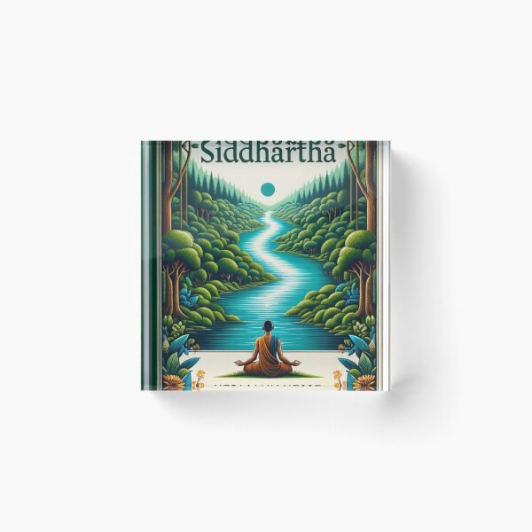 Item preview, Siddhartha Book Cover designed and sold by FugueAndFiction.