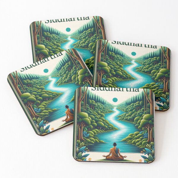 Item preview, Siddhartha Book Cover designed and sold by FugueAndFiction.