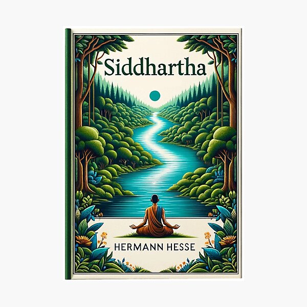 Item preview, Siddhartha Book Cover designed and sold by FugueAndFiction.