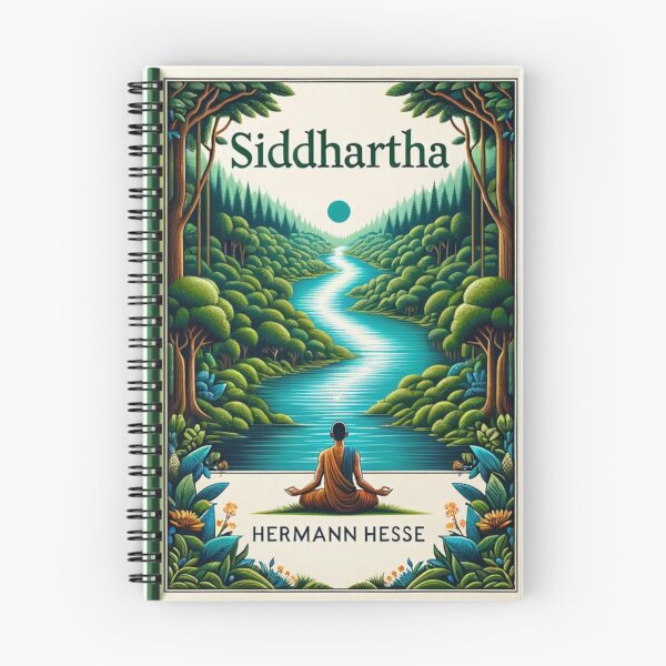 Item preview, Siddhartha Book Cover designed and sold by FugueAndFiction.