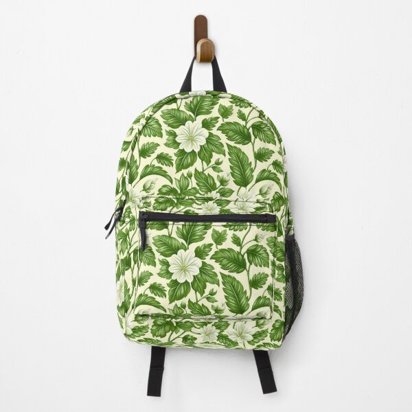 Item preview, Green Leaves and White Petunia Flowers designed and sold by 89BLACK.