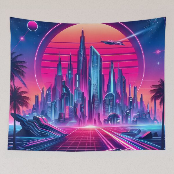 Item preview, Neon Metropolis designed and sold by JuniperFinch.