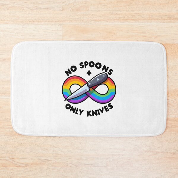 Item preview, No spoons only knives designed and sold by Vkinsify.