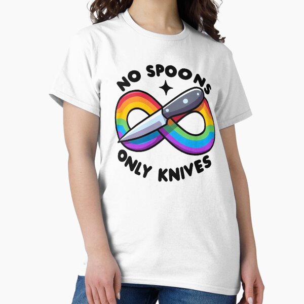 Item preview, No spoons only knives designed and sold by Vkinsify.