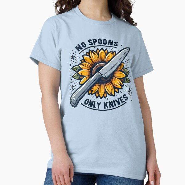 Item preview, No spoons only knives designed and sold by Vkinsify.