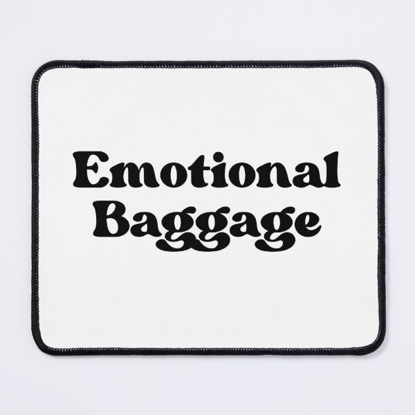 Item preview, Emotional Baggage groovie design designed and sold by WuweiDG.
