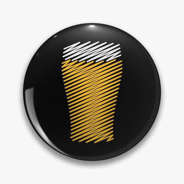 Item preview, Beer Glass (Beer Drinker / Pale Ale / Scribble) designed and sold by MrFaulbaum.