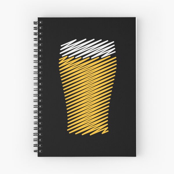 Item preview, Beer Glass (Beer Drinker / Pale Ale / Scribble) designed and sold by MrFaulbaum.
