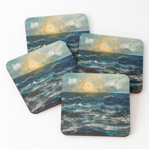 Item preview, Turbulent Waters Seascape designed and sold by StephanieLZ.