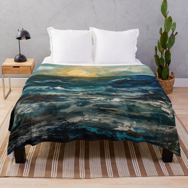 Item preview, Turbulent Waters Seascape designed and sold by StephanieLZ.